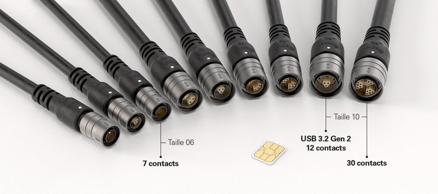 Haute vitesse, format toujours plus réduit: de nouvelles solutions de connectivité miniatures et à haute densité facilitent le transfert des données dans les appareils électroniques de petites dimensions